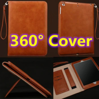 Real Leather Magnetic Case For iPad 8th Generation 10.2 A2270 A2428 A2429 A2430 360 Shockproof Cover iPad 10.2 inch 2020 Funda