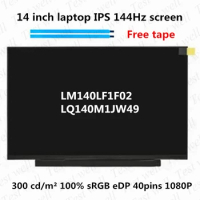 LM140LF1F02 LM140GF1F01 LQ140M1JW49 LM140GF1L02 14 inch IPS FHD QHD 120hz 144hz Matrix LCD Screen LM140LF1F 02 LM140GF1F 01