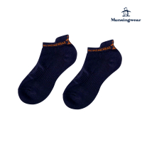 【Munsingwear】企鵝牌 男款深藍色企鵝標誌短裸襪 MGSL0202