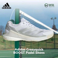 ADIDAS JR4660 CRAZYQUICK BOOST - SEPATU PADEL 38