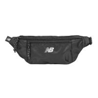 【NEW BALANCE】腰包 Waist Bag 黑 白 可調背帶 快拆扣 隨行包 小包 包包 NB(LAB51902BK)