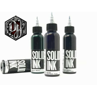 dh tattoo supply:solid ink*新套裝4色深色組*絕對超值價台灣總代理~絕對優質貨優惠價