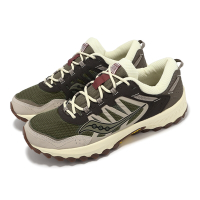 Saucony 休閒鞋 Grid Peak 男鞋 棕 綠 拼接 支撐 Y2K 復古 索康尼 S708146