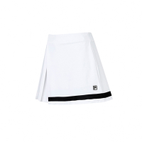 FILA 女平織短裙-白色 5SKY-1214-WT