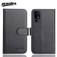 TCL 40R 5G Case 6.6" 6 Colors Flip Fashion Customize Soft Leather 40R 5G TCL Case Exclusive Phone Cover Cases