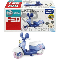 【Fun心玩】DS17467 全新正版 日本 迪士尼 特仕車 米奇櫻花摩托車(日本7-11限定) 多美小汽車 模型車