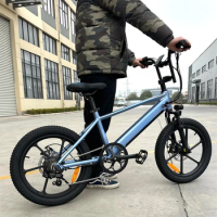 E Cycle Dirt Mtb Foldable Bicycle Ebike 750W 20 Inch Full Suspension Fat Tire Folding Electric Mountain Bike For Teenagerscustom