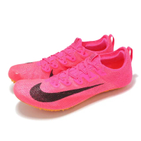 【NIKE 耐吉】田徑跑鞋 Zoom Superfly Elite 2 男鞋 女鞋 桃紅 編織 可拆釘 抓地 競速 運動鞋(CD4382-600)