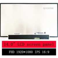 14" 144Hz IPS Laptop LCD Screen LM140LF1F02 LQ140M1JW49 LM140LF1F01 120Hz For ASUS ROG Zephyrus G14 GA401Q PX401Q 40pins eDP