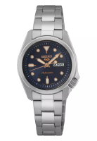 Seiko Seiko 5 Sports Automatic Jam Tangan Analog Wanita - Silver Blue Dial Stainless Steel - SRE003K