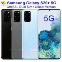 Samsung Galaxy S20+ S20 Plus 5G G986B/DS Global Version 6.7" 12GB RAM 128GB ROM NFC Original Unlocked Android Cell Phone