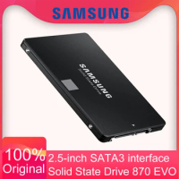 SAMSUNG Internal Solid State Drive 870 EVO 250GB SSD 500GB 1TB SSDs 2.5 Inch SSD SATA 3 4TB HDD Hard Disk for Laptop Desktop PC