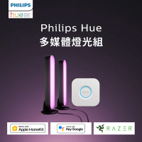 Philips 飛利浦 Hue 智慧照明 全彩情境 Hue Play 多媒體燈光超值組
