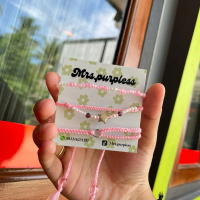 Pinky vintage || Gelang wanita lucu || FREE STIKER & BOX || Gelang aesthetic || Gelang tali