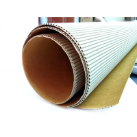 Karton Single Face Coklat Tambahan Packing - Putih
