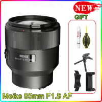 Meike 85mm F1.8 AF Auto Focus Medium Telephoto STM Stepping Motor Full Frame Portrait Lens Compatible with Sony E-Mount Cameras