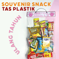PLASTIK SNACK ULTAH / PLASTIK ULTAH CUSTOM / GOODIEBAG SNACK ULTAH / PLASTICK SNACK MURAH / TAS PLAS
