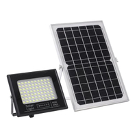 โคมฟลัดไลท์โซลาร์เซลล์ LED 60W DL รุ่น SP-TP0301-60W ขนาด 18.5 x 5.5 x 15.5 ซม. สีดำ