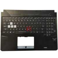 95%New for ASUS TUF FX505 FX505D FX86 FX86G Upper Palmrest Backlit US Keyboard