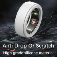 Silicone Ring Cover Shockproof Smart Ring Skin Cover Anti-Scratch Protective Case Anti Drop For Oura Ring Gen 3 Protector U6S6