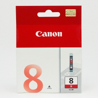 【跨店享22%點數回饋+滿萬加碼抽獎】Canon CLI-8 R 原廠橘紅色墨水匣  適用 Pro9000 Pro9000 Mark II