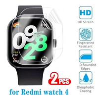Protective Film For Xiaomi Redmi Watch 4 Screen Protector Anti-scratch Film for Redmi Watch 3/3active Replacement Accessories
