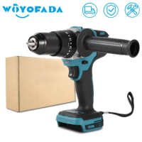 18V 13mm Cordless Brushless Electric screwdriver For Ice Screws Drilling machine Power Tool Drill Driver For Makita 18V Battery
