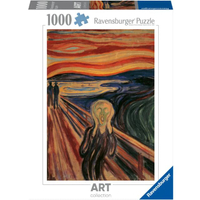 Ravensburger Jigsaw Puzzle The Scream จิ๊กซอว์ 1000 ชิ้น ของแท้ (70 50ซม.)