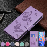 Wallet Butterfly Flower Case For Xiaomi 11 Lite Poco X3 Pro M4 Pro Redmi 10 9 9A 9C 9T Note 11 11S 11T 11 Pro 10 10S 10 Pro 9Pro