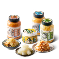 【協發行泡菜】不敢吃辣4瓶組(420g/650g/瓶)