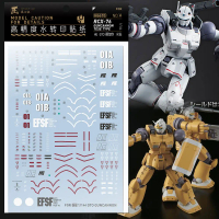 Decal Guncannon Tese Jenis Slaid Air, HG GTO RCX-76, Kelab Artisan, JXSHG010