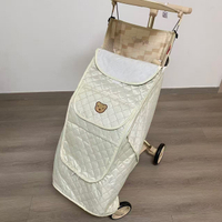 มารุยะ t2 น้องเสือ t28/t3 ผ้าคลุมเท้าอุ่นสำหรับรถเข็นเด็ก อุปกรณ์กันลมและกันหนาว