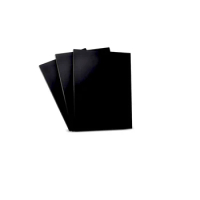 8.5x11inch acrylic board black cast quality perspex sheet organic glass PMMA 3mm thickness 216x279mm plexiglass window plate