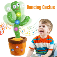Dancing Cactus Plush Toy Recording Learn To Speak 120 Songs USB Rechargeable Birthday Christmas Gift