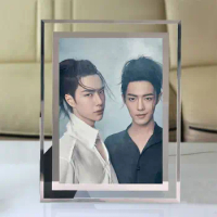 Bjyx Photo Frame Sean Xiao Zhan Wang Yibo Peripheral Posters Picture Frames for Desk Decoration