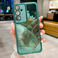 เคสโทรศัพท์ฟิล์มเลนส์ใส สีสันสดใส สำหรับ Samsung Galaxy A17 A07 A07 LTE วัสดุ TPU อ่อน เคสโทรศัพท์ป้