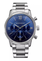 Aries Gold Aries Gold Urban Eternal Blue and Silver Stainless Steel Watch