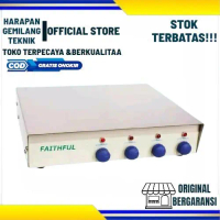 Faithfull SH-6 Multi Position Magnetic Stirrer 4 x 1000ml