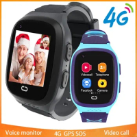 Xiaomi Mijia 4G Smart Watch Kids GPS SOS Security Fence Children Baby SIM Card Video Voice Call Smartwatch for Boy Girl Clock