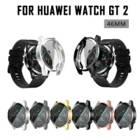 Case for Huawei watch GT 2e GT 2 46mm band Watch GT 3 46 mm/GT2e/GT2 /GT3 All-Around Screen Protector cover bumper Case