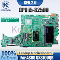 For ASUS UX310UQR Notebook Mainboard REV.2.0 i5-8250U With RAM Laptop Motherboard Full Tested