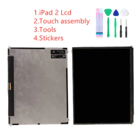 Doraymi-LCD Touch Screen Display Replacement for iPad 2, Digitizer Assembly, Tablet Panel, A1395, A1397, A1396, iPad2
