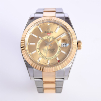 二手品 ROLEX 勞力士 326933 金面天行者 42MM 自動上鍊 (含2022年保卡及原廠盒子)