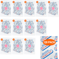 120 Packs 500CC Food Grade Oxygen Absorbers (10 Pack in Individual Vacuum Bag )  Oxygen Absorbers Fo