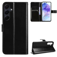 For Samsung Galaxy A55 5G Luxury Leather Flip Wallet Phone Case For Samsung Galaxy A55 5G Case Stand Function Card Holder