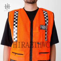Rompi Parkir Rompi Lapangan Rompi Parkir Orange Rompi Jaring Termurah Promo !