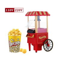 R.9001 Household Electric Popcorn Machine 1200W Strong Power 3.3L Large  Capacity Fully Automatic Mini Popcorn Maker - AliExpress