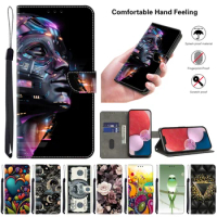 3D Magnetic Wallet Flip Leather Case For Huawei P20 P30 Y9 Y7A Y7 Y6 Y6S Y5 Prime Pro Lite P Smart Z 2021/20/19/18/17 Mate 10Pro