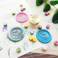 cotton My little angle stamp signature seal stamp with wood handle ,wax sealing stamp for envelop seal