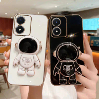 Casing Vivo Y02S, reka bentuk angkasawan, pendirian telefon, Sarung YHY